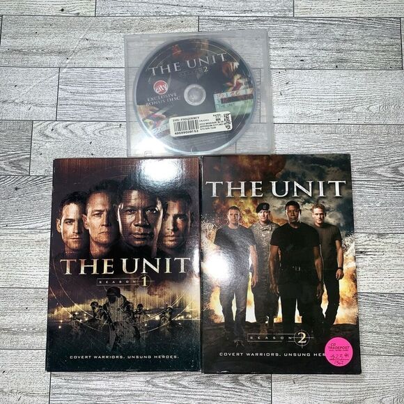 Lot of 3 The Unit DVDs Complete Seasons One & Two + Exclusive Bonus‎ Disc - Picture 1 of 3